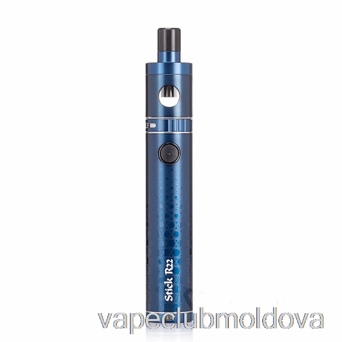 Kit Vape Pod Smok Stick R22 40w Kit De Pornire Albastru Mat